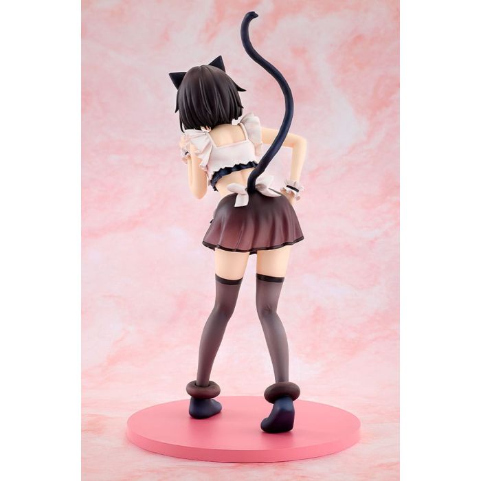 Konosuba God's blessing on this wonderful world! PVC Statue Megumin: Light Novel Catgirl Maid Ver. 16 cm