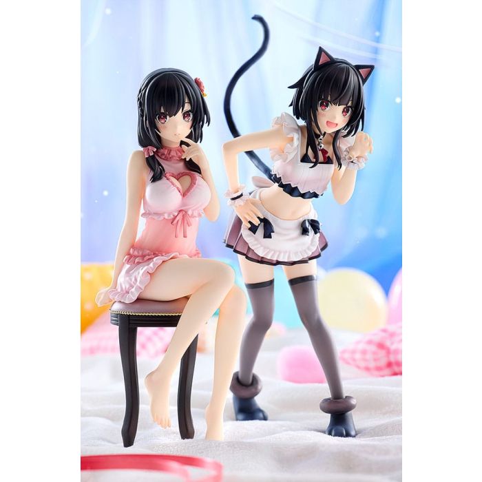 Konosuba God's blessing on this wonderful world! PVC Statue Megumin: Light Novel Catgirl Maid Ver. 16 cm