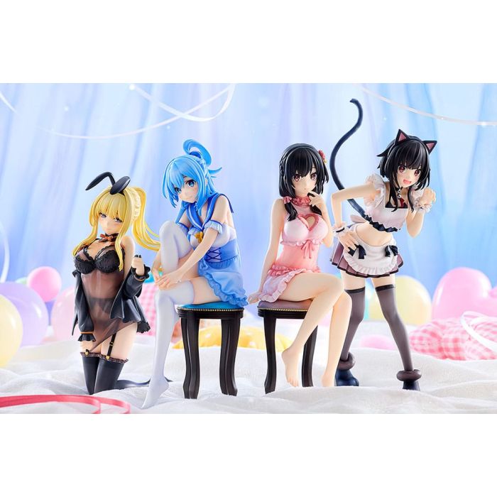 Konosuba God's blessing on this wonderful world! PVC Statue Megumin: Light Novel Catgirl Maid Ver. 16 cm