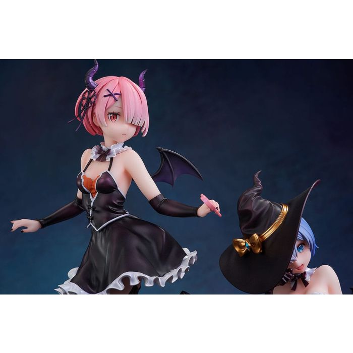 Re:ZERO -Starting Life in Another World- PVC Statue 1/7 Ram: Phantom Night Wizard Ver. 26 cm
