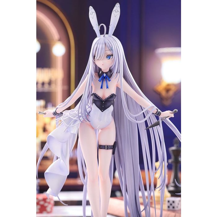 Playing Death Games to Put Food on the Table Wolf PVC Statue 1/7 Holo Light Novel bunny Ver. illustration by Jyuu Ayakura 23 cm 