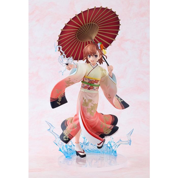 A Certain Scientific Railgun T Statue 1/7 Mikoto Misaka Furisode Kimono Ver. 28 cm