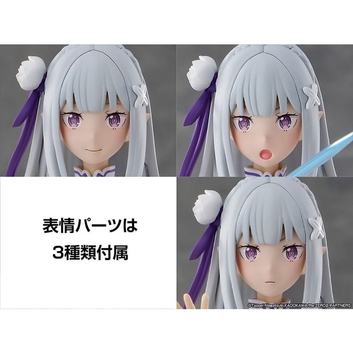 Re:Zero Starting Life in Another World Plastic Model Kit Emilia 16 cm  