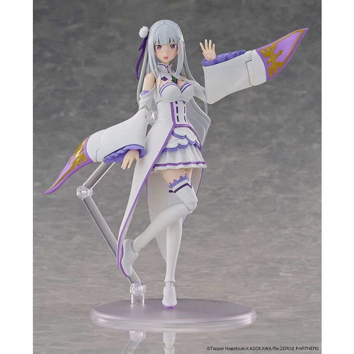 Re:Zero Starting Life in Another World Plastic Model Kit Emilia DX Ver. 16 cm  