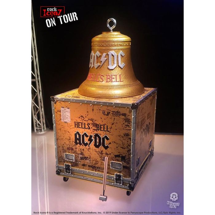 AC/DC Rock Ikonz On Tour Statues Hell's Bell