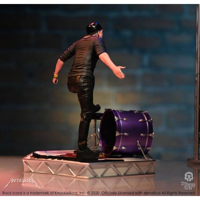 Metallica Rock Iconz Statue Lars Ulrich Limited Edition 22 cm