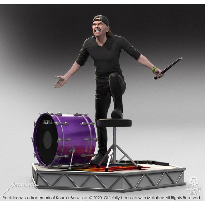 Metallica Rock Iconz Statue Lars Ulrich Limited Edition 22 cm