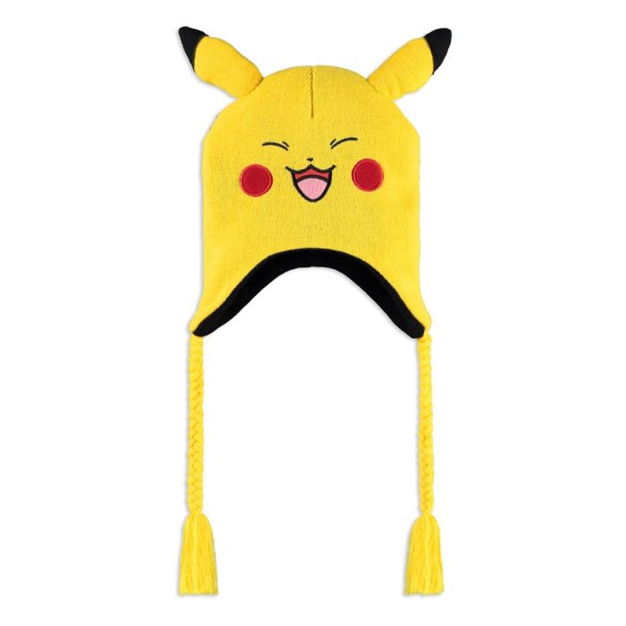 Pokemon Ski Beanie Pikachu Knitted Sherpa 