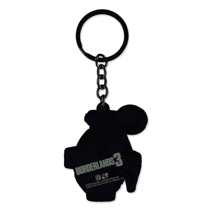 Borderlands 4 Rubber Keychain Lovebomb