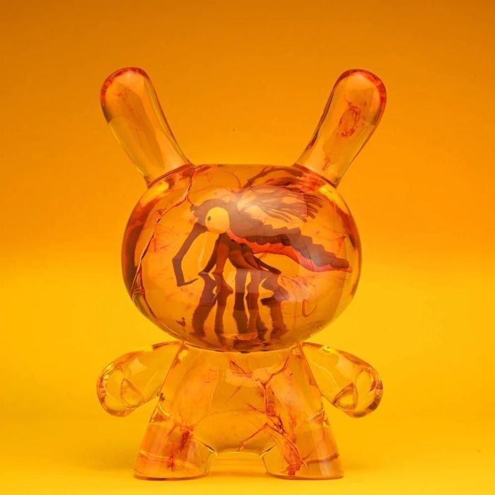 Dunny Art Toy Resin Figure Amber 20 cm