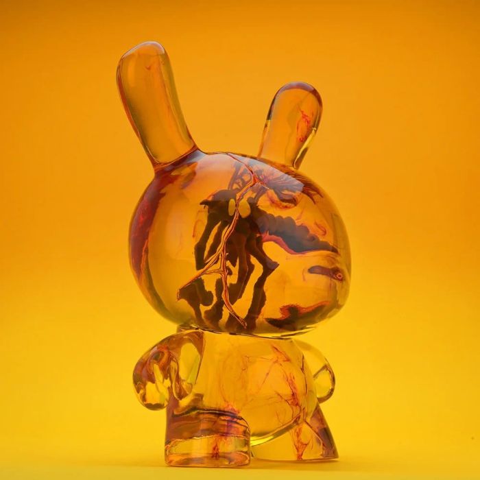 Dunny Art Toy Resin Figure Amber 20 cm
