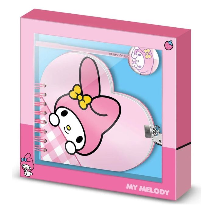 Hello Kitty Notebook with Pen Gift Set My Melody