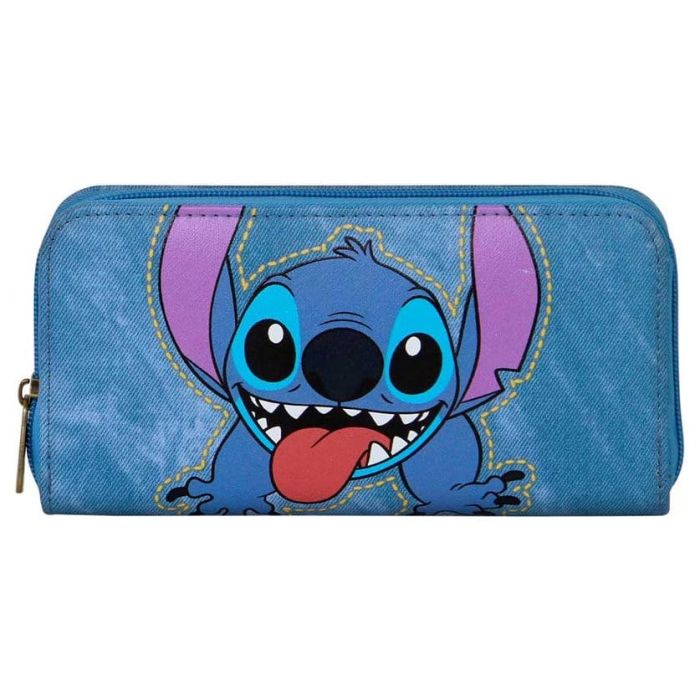 Lilo & Stitch Essential Coin Purse Updown Blue