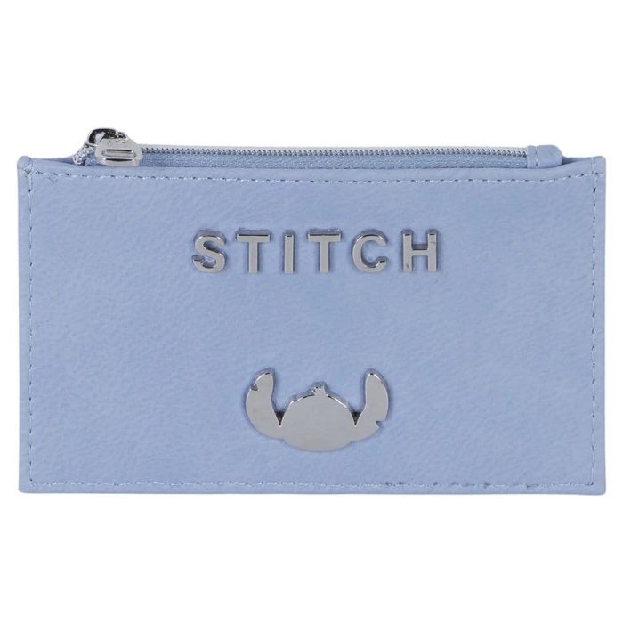 Lilo & Stitch Slim Card Holder / Mini Purse Steel Blue