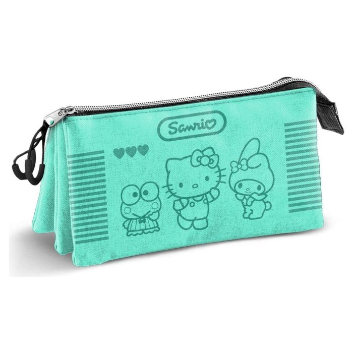 Sanrio Triple Pencil Case Hello Kitty Videogame