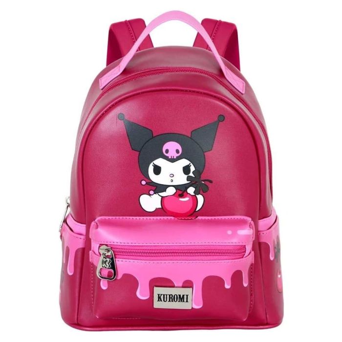 Sanrio Small Heady Backpack Kuromi Cherry