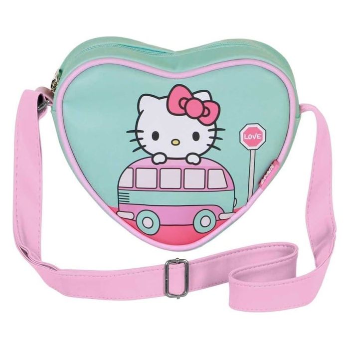 Sanrio Casual Heart Shoulder Bag Hello Kitty Van