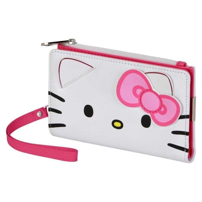 Sanrio Slim Wallet Hello Kitty Face