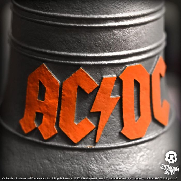 AC/DC Rock Ikonz On Tour Statue PWR UP Tour Hells Bell