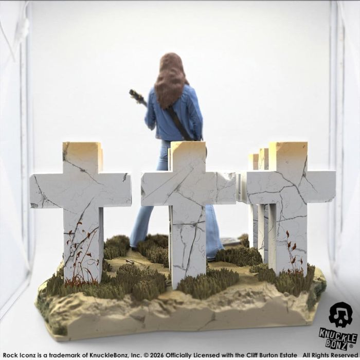 Metallica Rock Iconz Figure Cliff Burton III 21 cm