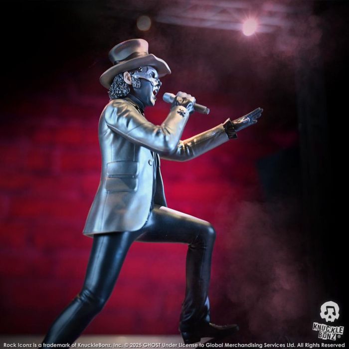 Ghost Rock Iconz Statue Papa V Perpetua Top Hat 22 cm