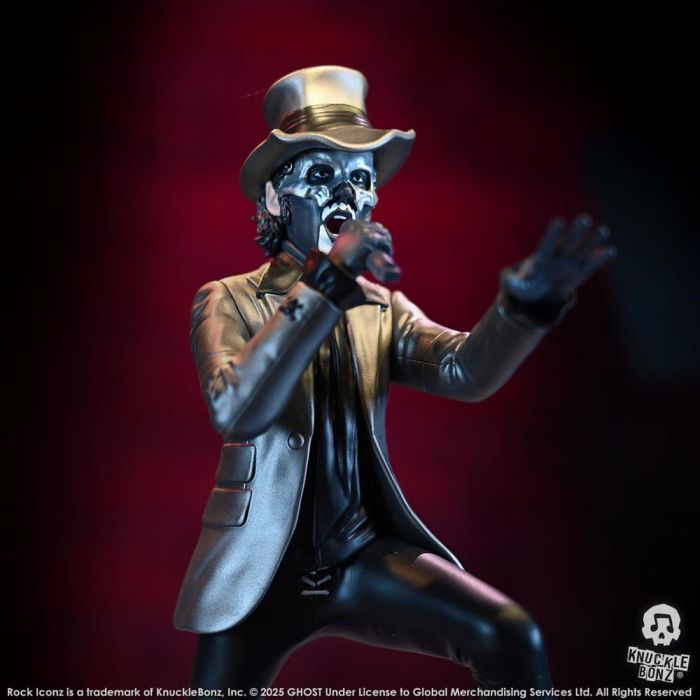 Ghost Rock Iconz Statue Papa V Perpetua Top Hat 22 cm