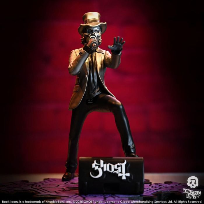 Ghost Rock Iconz Statue Papa V Perpetua Top Hat 22 cm