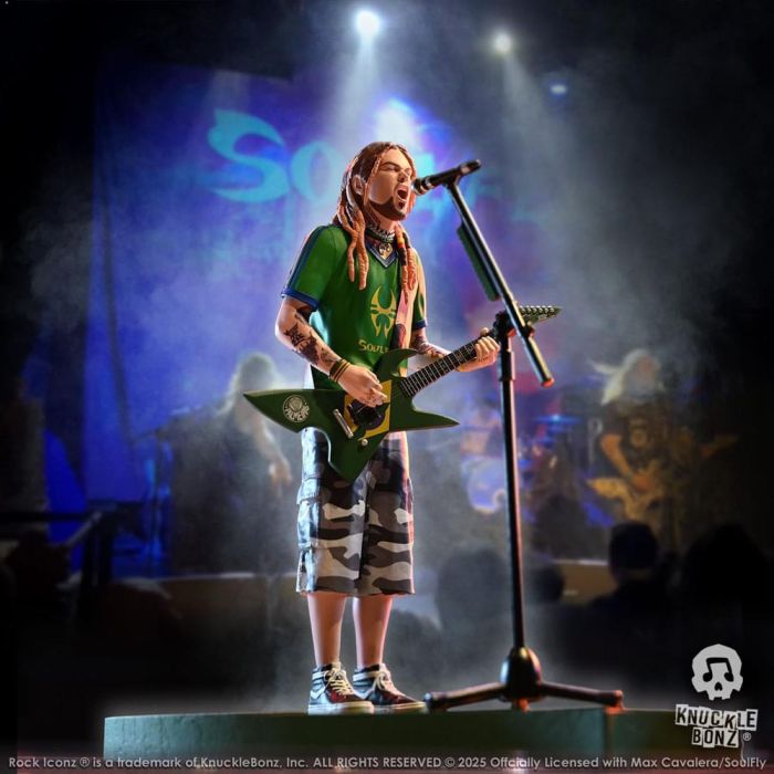 Soulfly Rock Iconz Statue Max Cavalera 22 cm