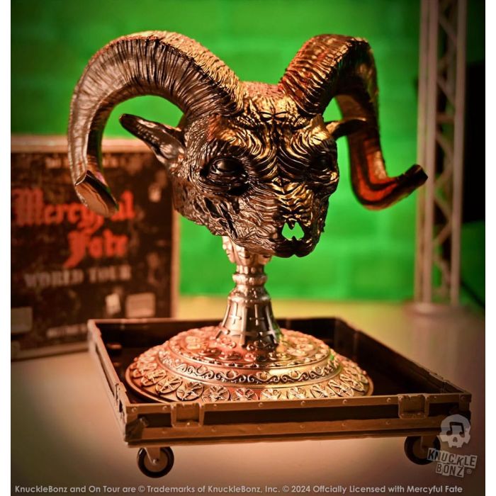 Mercyful Fate Rock Ikonz On Tour Road Case Statue & Stage Mask Set World Tour