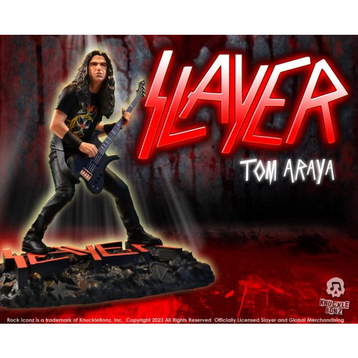 Slayer Rock Iconz Statue 1/9 Tom Araya II 22 cm