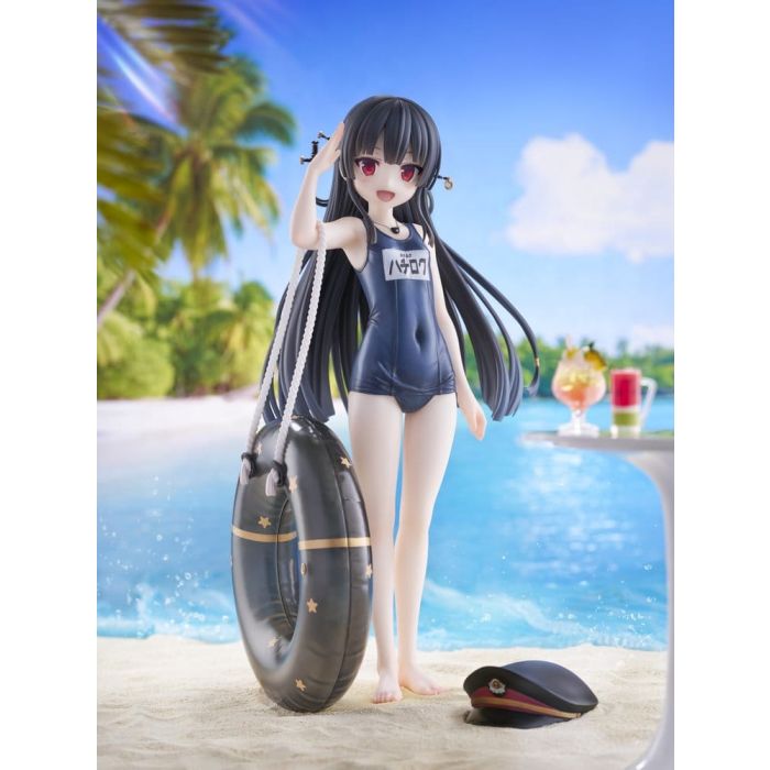 Maitetsu Last Run!! KoiKoi -Sakura- PVC Figure 1/6 Hachiroku School Swimsuit Ver. 23 cm