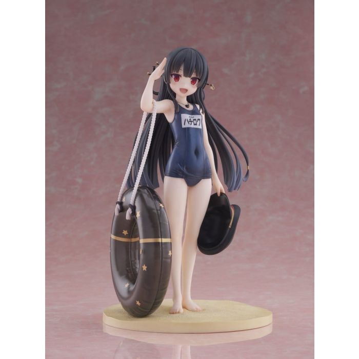 Maitetsu Last Run!! KoiKoi -Sakura- PVC Figure 1/6 Hachiroku School Swimsuit Ver. 23 cm