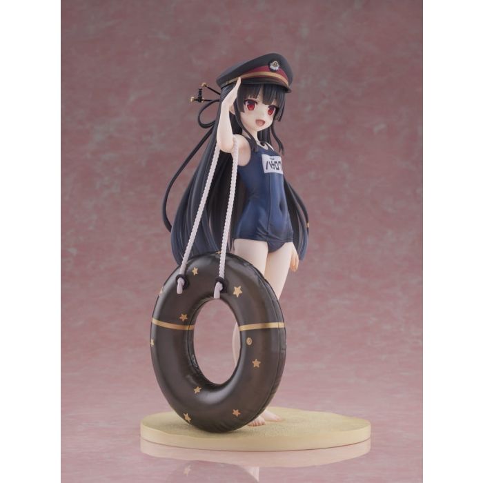 Maitetsu Last Run!! KoiKoi -Sakura- PVC Figure 1/6 Hachiroku School Swimsuit Ver. 23 cm