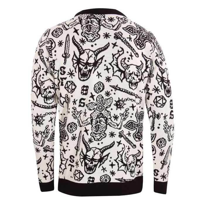 Stranger Things Sweatshirt Christmas Jumper Collage Size XL