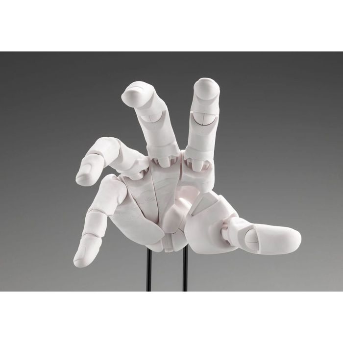 Takahiro Kagami PVC Artist Support Item Hand 1/1 Model Men /R White 22 cm
