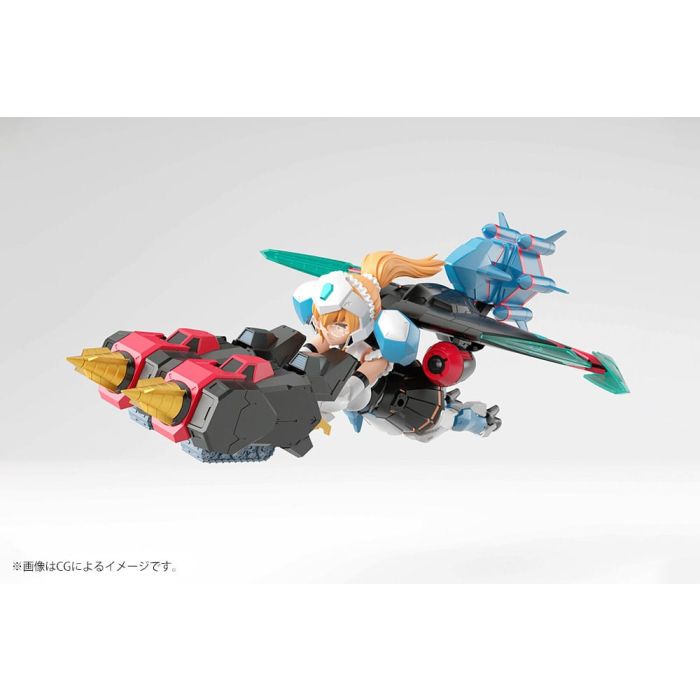 The King of Braves GaoGaiGar Cross Frame Girl Plastic Model Kit Star Gaofighgar 19 cm