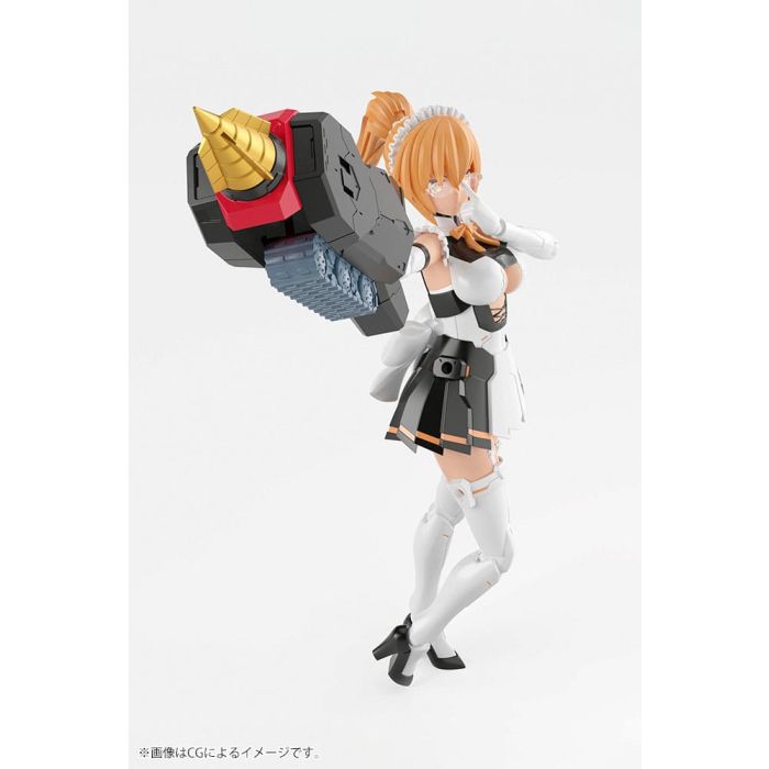 The King of Braves GaoGaiGar Cross Frame Girl Plastic Model Kit Star Gaofighgar 19 cm