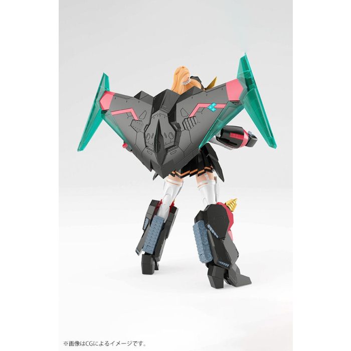 The King of Braves GaoGaiGar Cross Frame Girl Plastic Model Kit Star Gaofighgar 19 cm