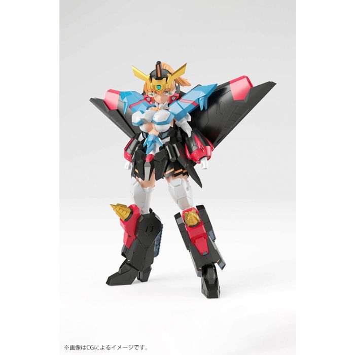 The King of Braves GaoGaiGar Cross Frame Girl Plastic Model Kit Star Gaofighgar 19 cm