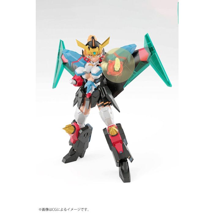 The King of Braves GaoGaiGar Cross Frame Girl Plastic Model Kit Star Gaofighgar 19 cm