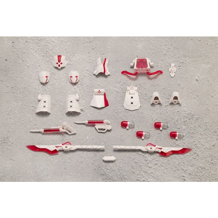 Unlimited Universe Megalomaria Model Kit Metamorphose Unit Exarmor White Nurse 16 cm