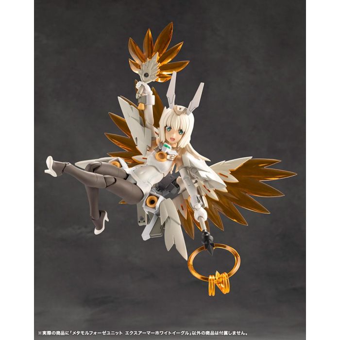 Megalomaria Unlimited Universe Model Kit Accesoory Set Metamorphose Unit Exarmor White Eagle