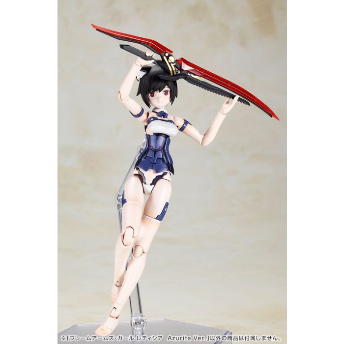 Frame Arms Girl PVC Plastic Modell Kit Laetitia Azurite Ver. 15 cm  