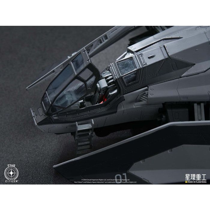 Star Citizen Pre-assembled Plastic Model Kit 1/100  Anvil F8C Lightning Pre-Assembled Finished Model Ver. 25 cm