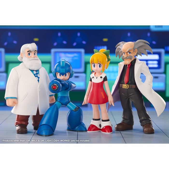 Mega Man Oshi Works PVC Figures 2-Pack Dr. Wily & Dr. Light