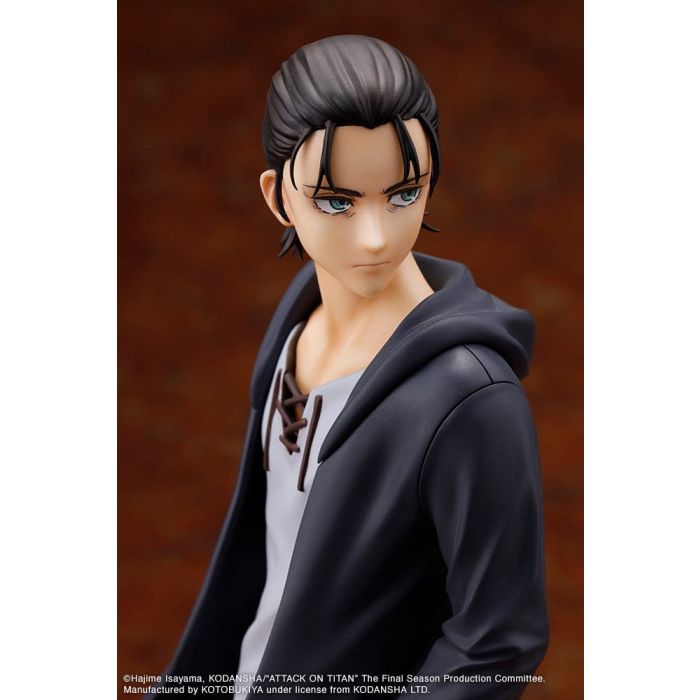 Attack on Titan: The Final Season Oshi Works PVC Figure Eren Yeager The Final Season Ver. 23 cm