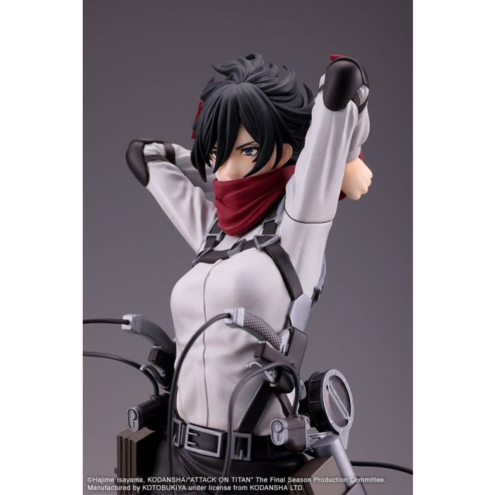 Attack on Titan: The Final Season Oshi Works PVC Figure Mikasa Ackerman The Final Season Ver. 25 cm