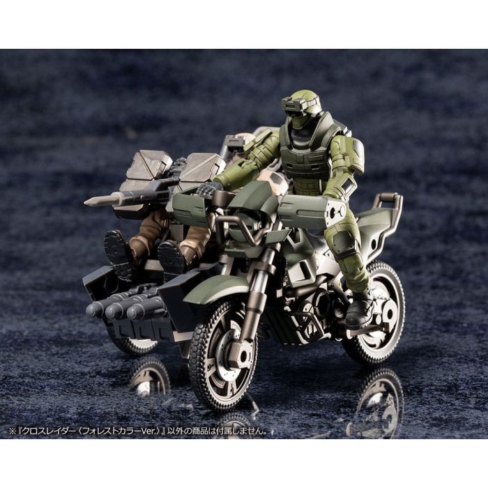 Hexa Gear Plastic Model Kit 1/24 Alternative Cross Rider Forest Color Ver. 10 cm   