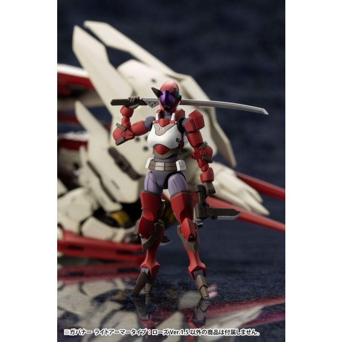 Hexa Gear Plastic Model Kit 1/24 Governor Light Armor Type Rose 1.5 Ver. 7 cm