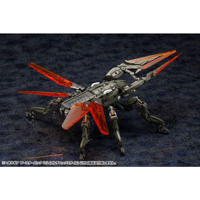 Hexa Gear Plastic Model Kit 1/24 Booster Pack 012 Multi-Lock Missile 8 cm